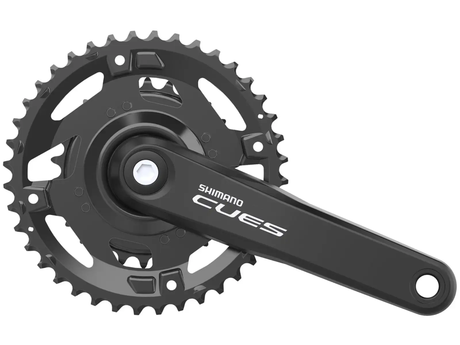 Shimano CUES FC-U4000-2 Kurbelgarnitur 9/10/11-fach 40/26 Zähne