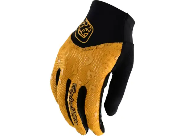 Troy Lee Designs Ace 2.0 Panther Damen Handschuhe Honig