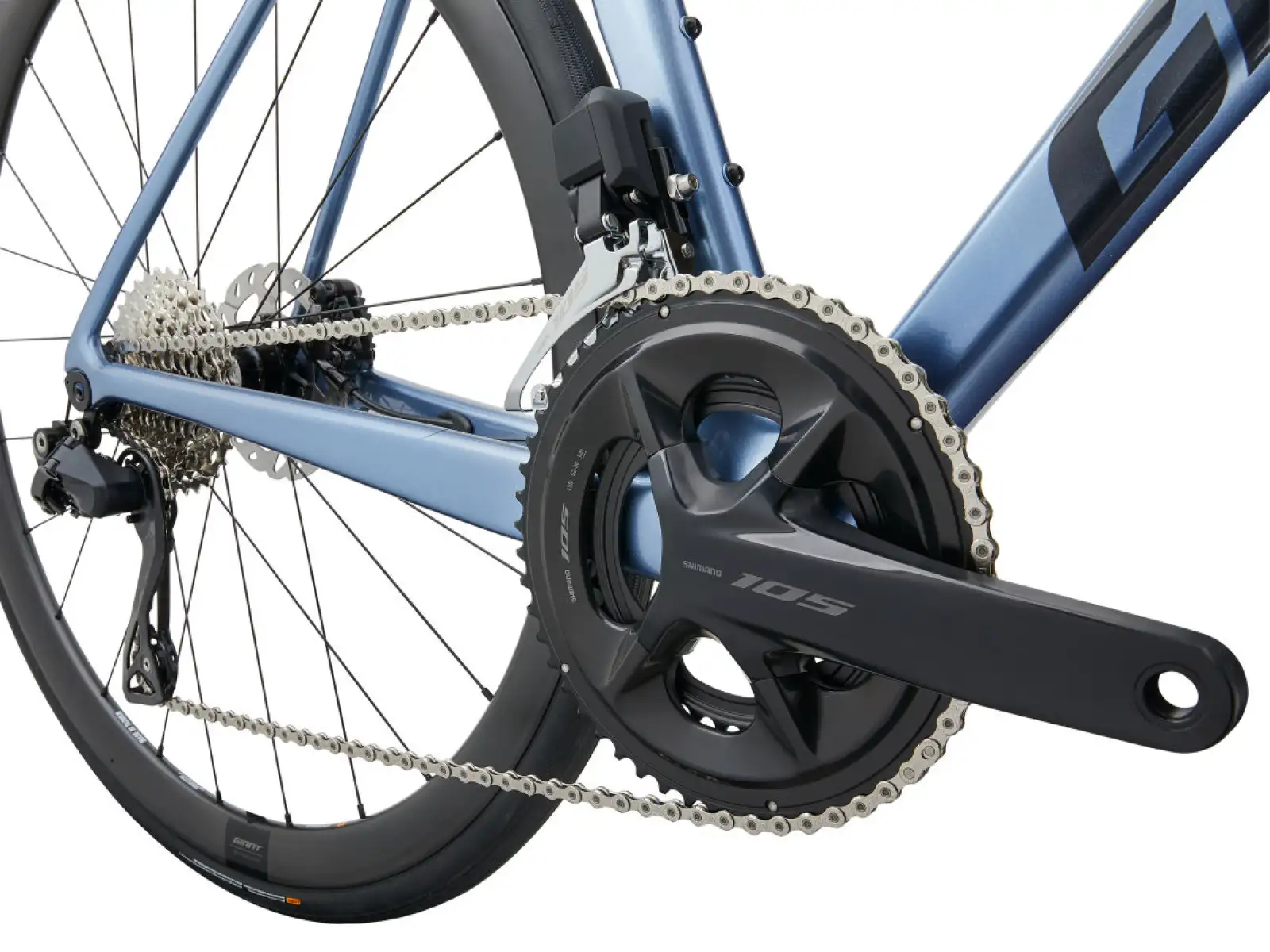 "Giant TCR Advanced 0 PC Rennrad Frost Silver"
