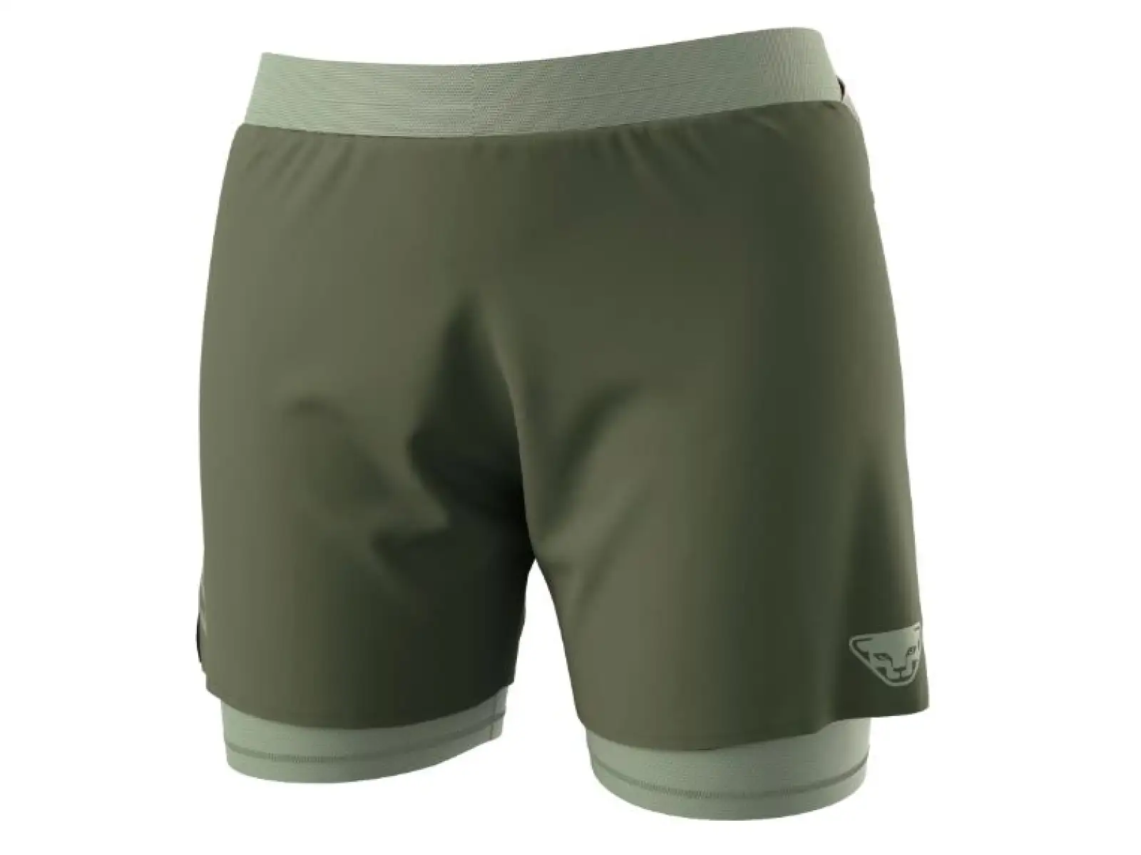 Dynafit Alpine Pro 2in1 Damen-Laufshorts Thymian
