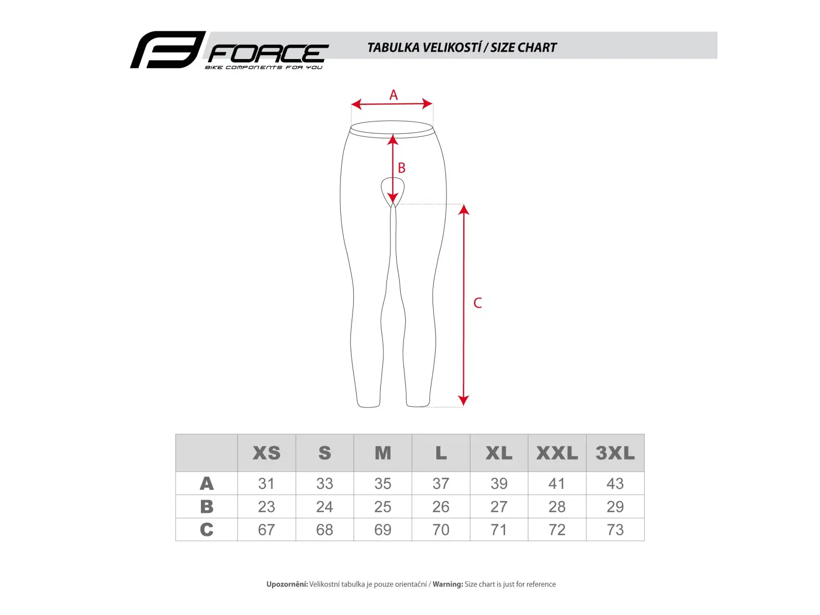 Force Z68 Herrenhose mit hohem Bund ohne Polsterung Schwarz