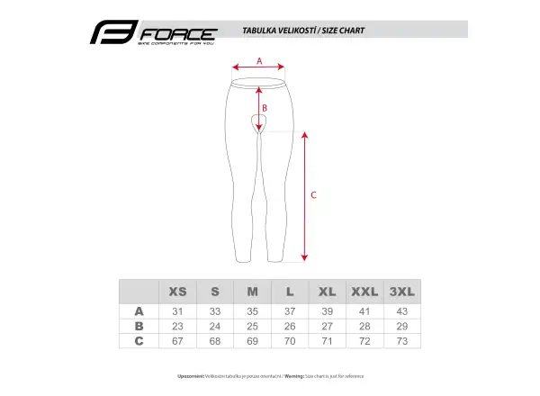 Force Z68 Herrenhose mit hohem Bund ohne Polsterung Schwarz