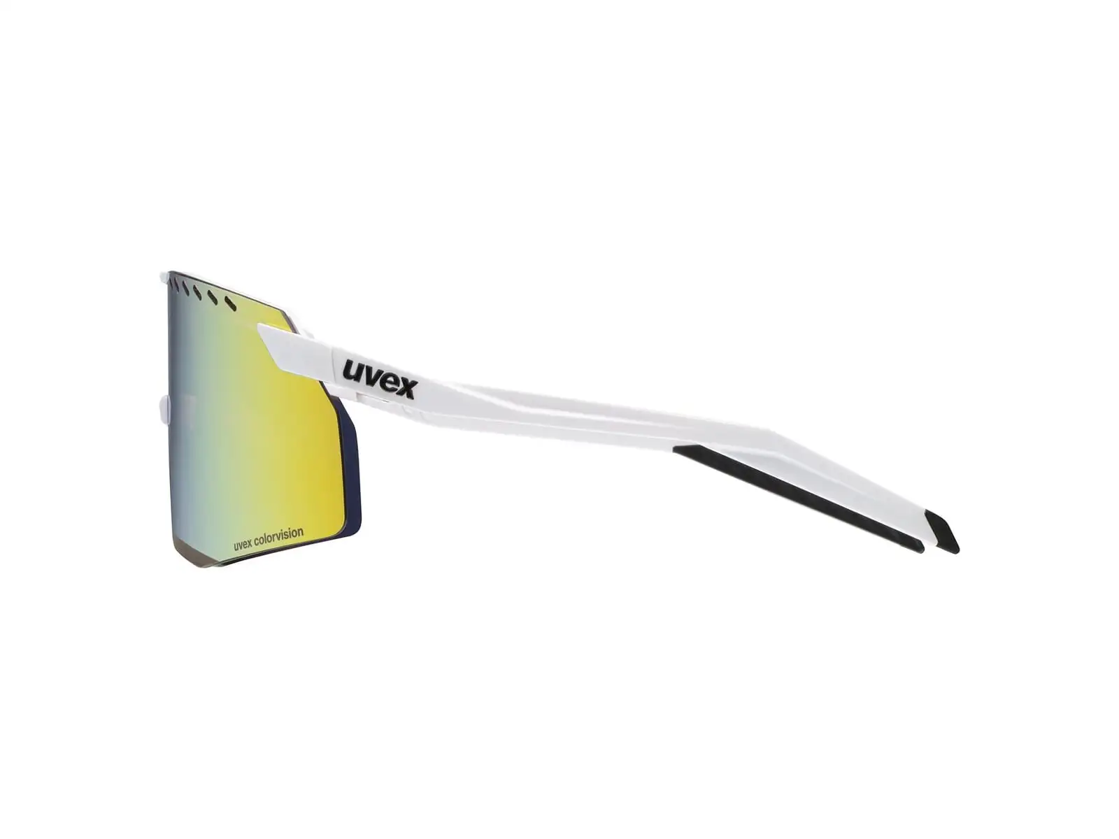 Uvex Pace Stage CV Brille White Matt/Mir. Gold