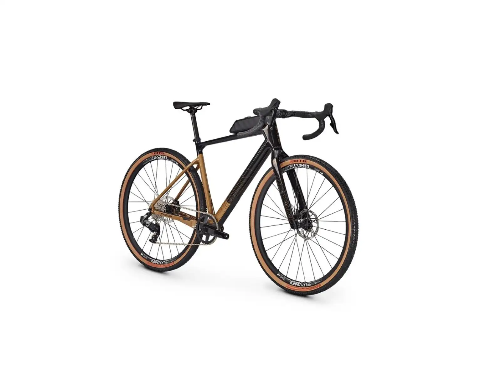 Focus Atlas 8.0 DI Gravel Fahrrad Carbon Raw Glossy/Coldrush Glossy