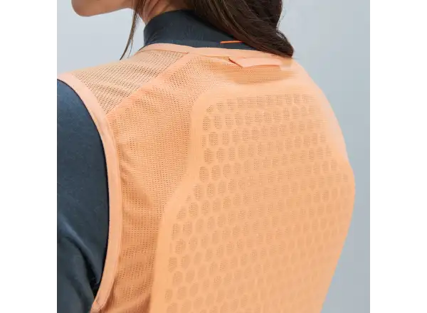 POC VPD Air Vest Damen Schutzweste Apricot Sunstone