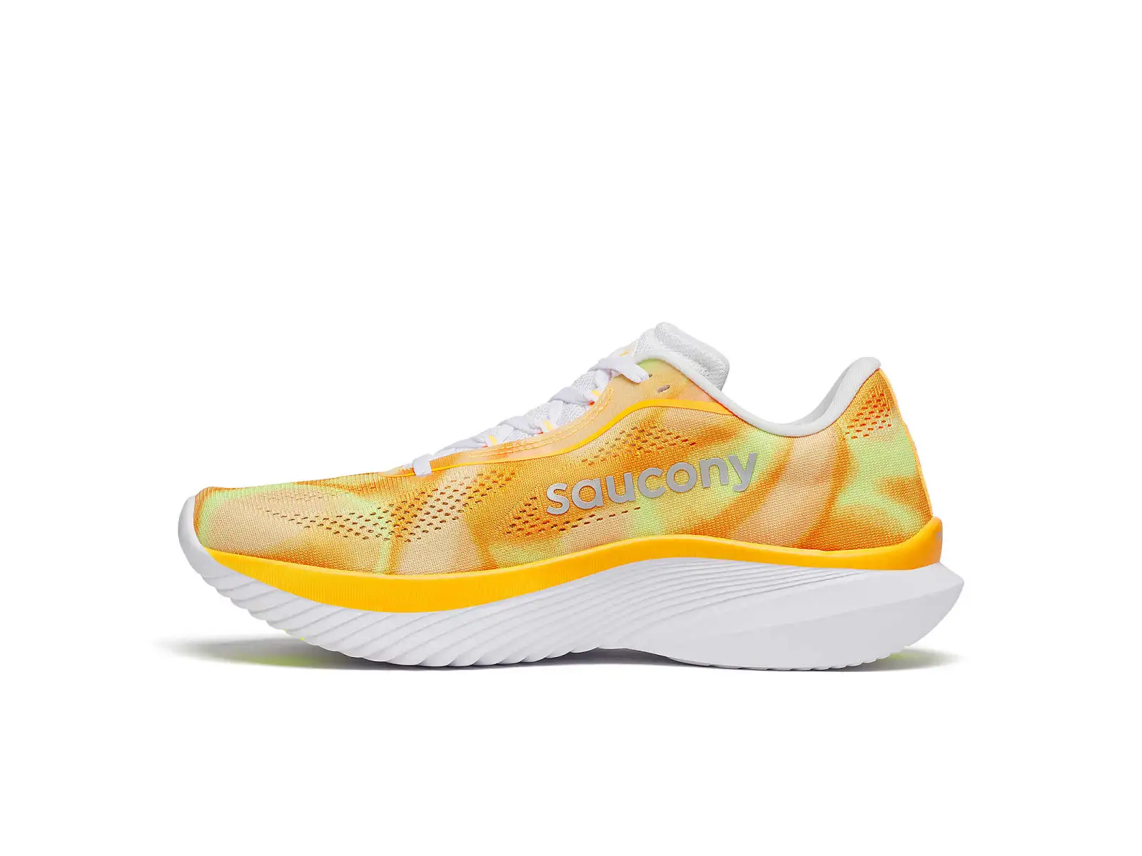 Saucony Kinvara 15 Herren-Laufschuhe Peel/White