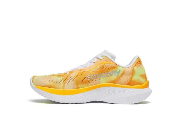 Saucony Kinvara 15 Herren-Laufschuhe Peel/White