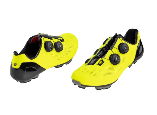 Force Warrior Carbon MTB Herren-Mountainbike-Schuhe Fluo