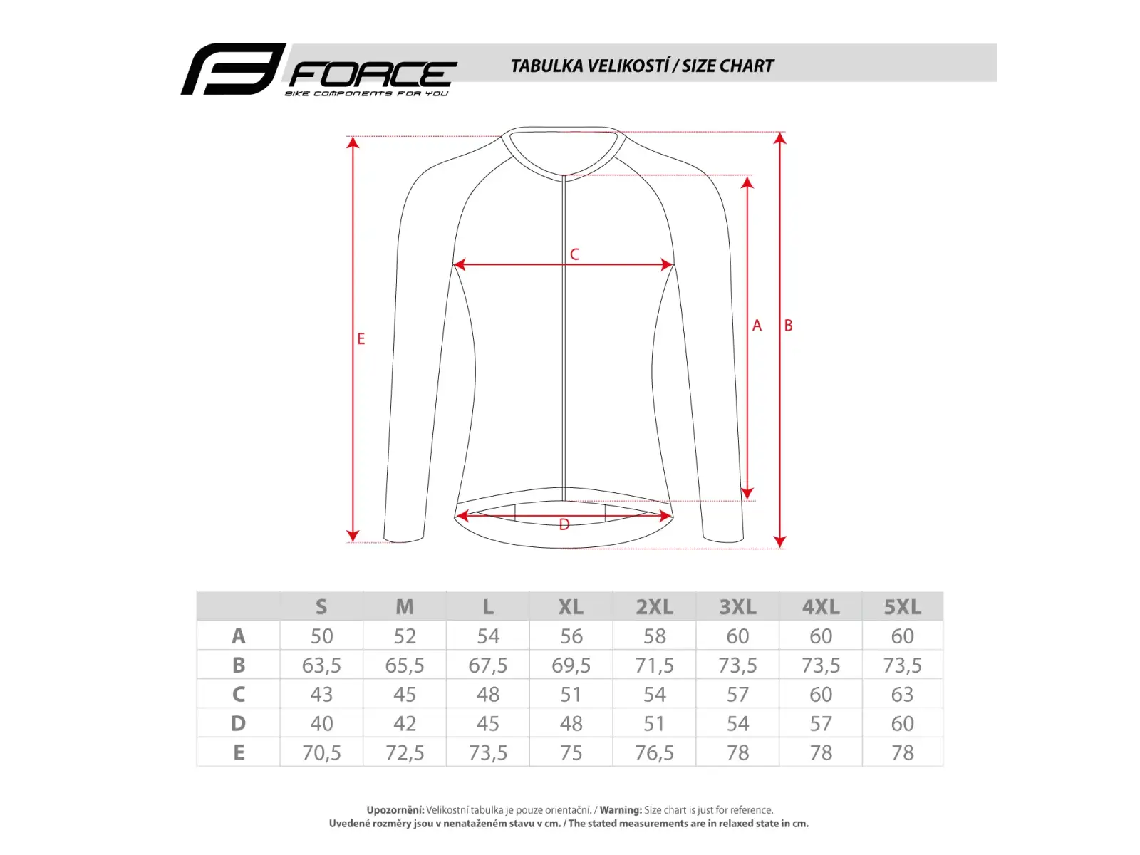Force Sway Radtrikot Langarm fluo