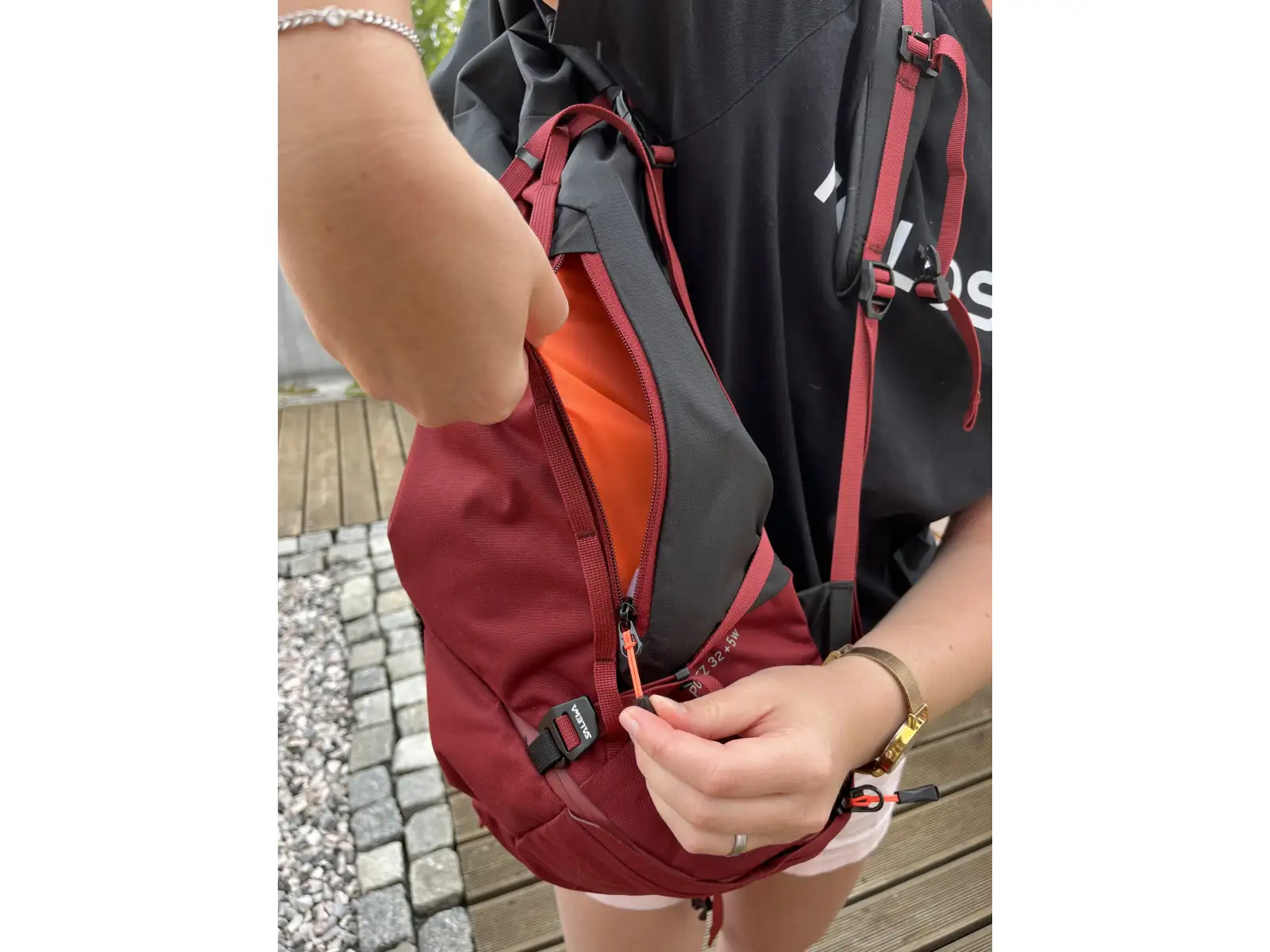 Salewa Puez Damen Rucksack 32 l + 5 l – Syrah/Black Out
