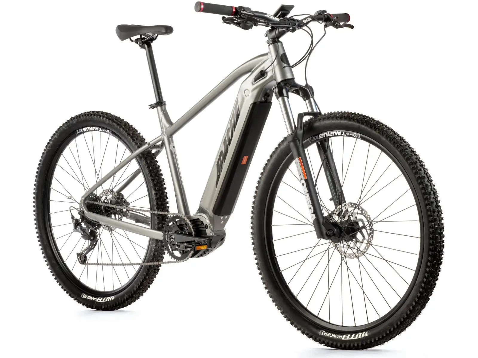 Apache Hupahu MX1 E-Mountainbike (Bafang M510 840 Wh 48 V) Silber