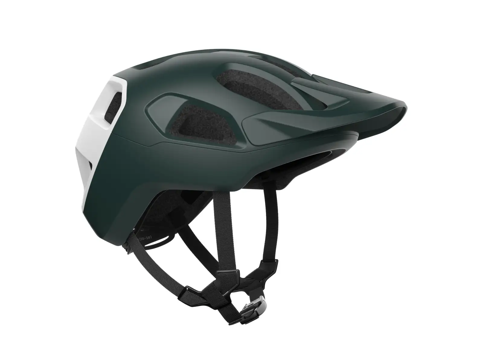 POC Cularis MTB Helm Pargasite Green Matt/Hydrogen White Matt