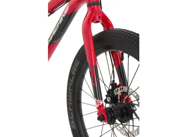 Rock Machine Blizz 20 MD Kinderfahrrad Gloss Rot/Weiß/Schwarz