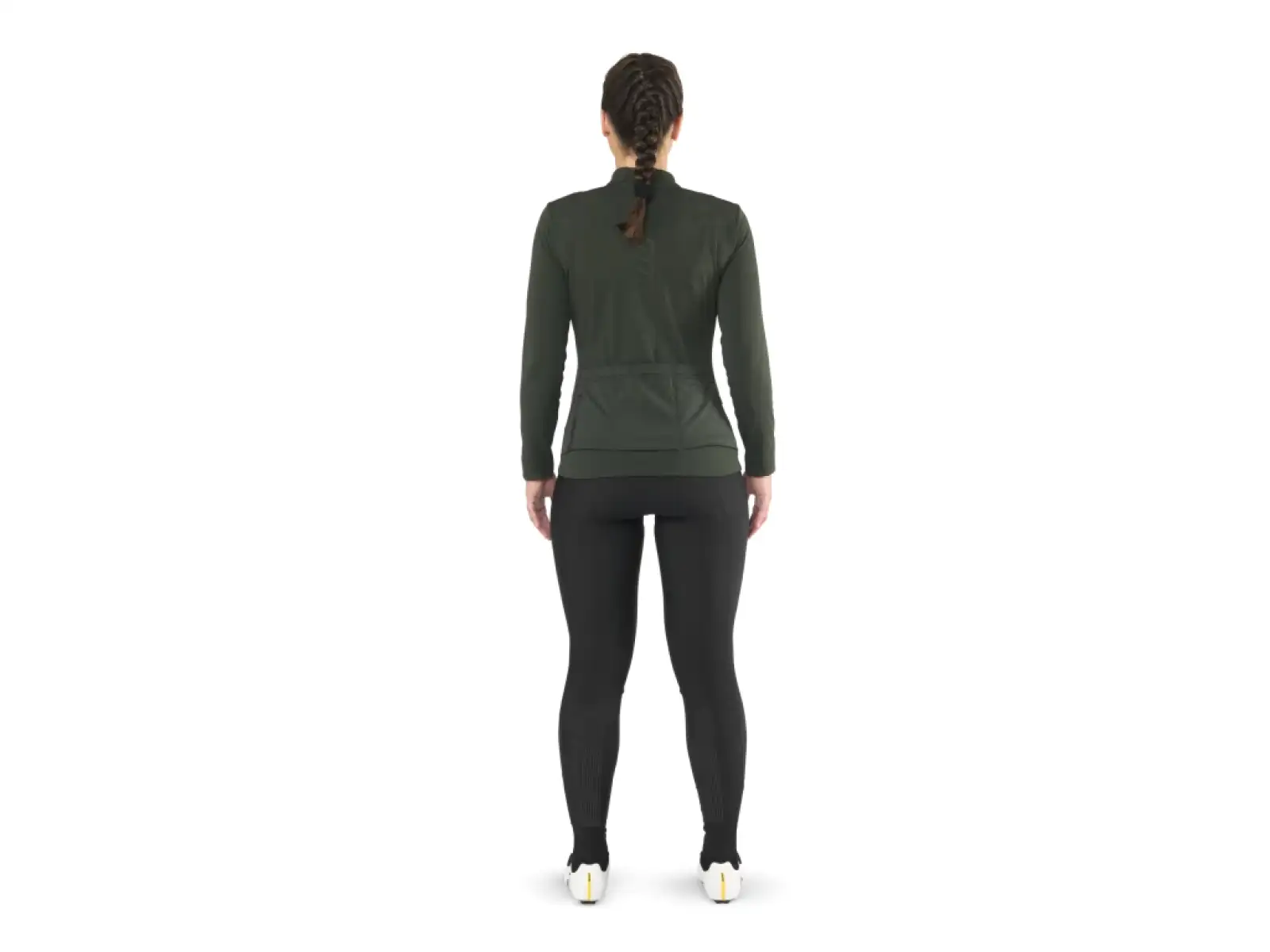 Mavic Aksium Thermo Damen-Trikot Langarm Christmas Green