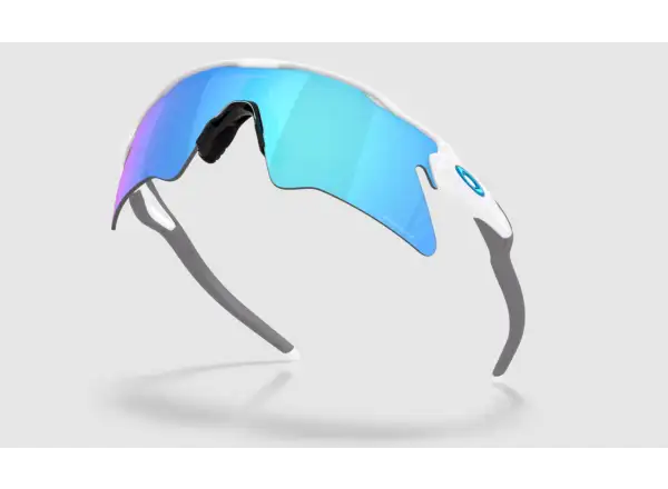 Oakley Radar EV Heater Brille Polished White/Prizm Sapphire