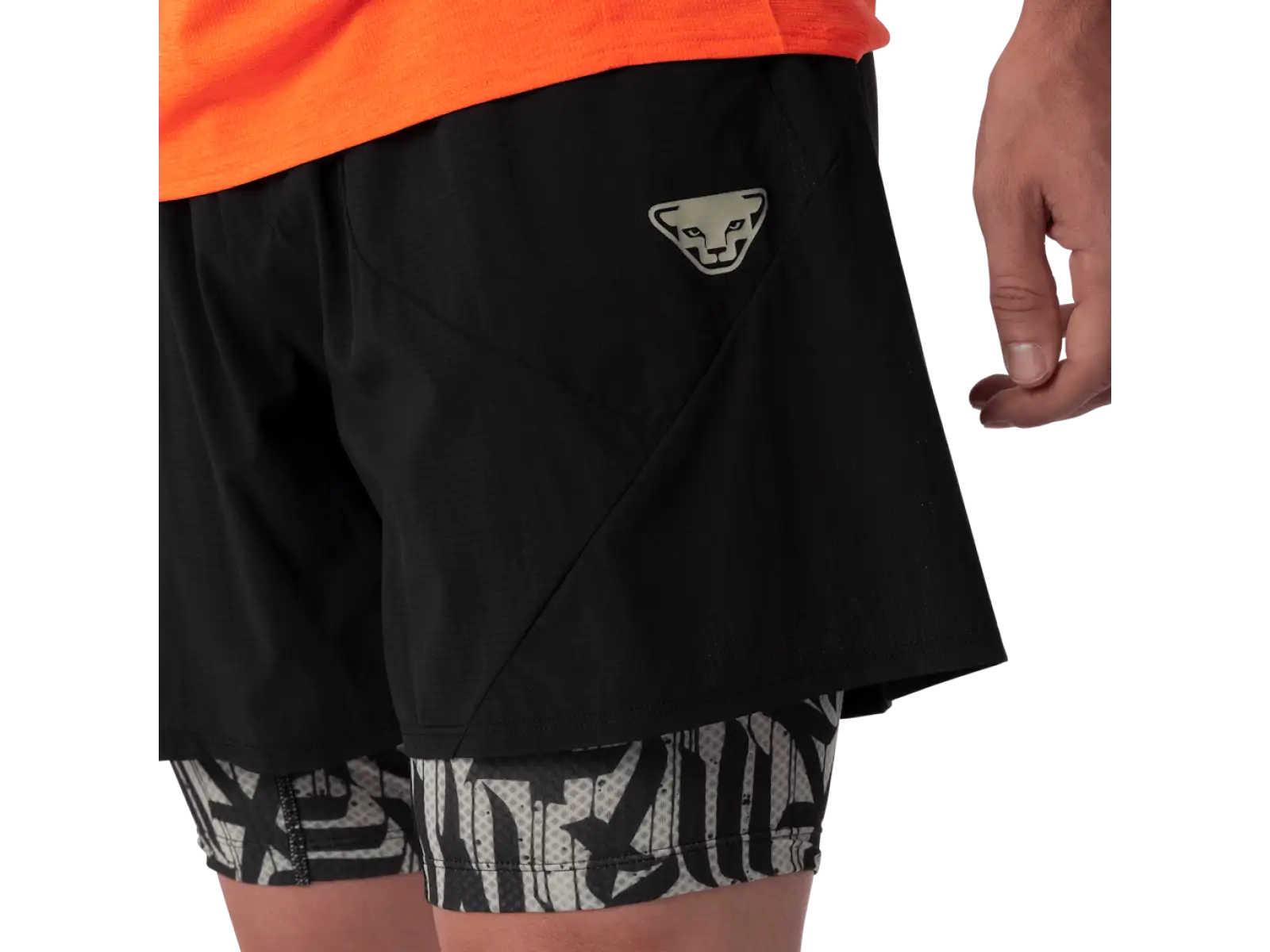 Dynafit Trail 2v1 Herren Laufshorts Black Out/Overcast