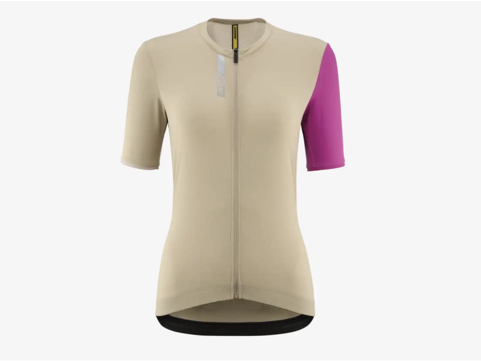 Mavic Essential Damen Trikot Kurzarm White Pepper/Fuchsia