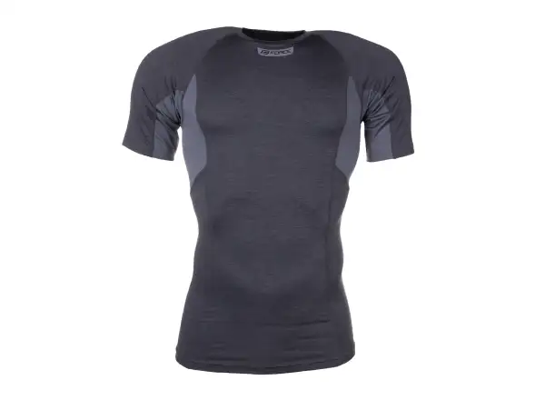 Force Breeze Unisex Funktions-T-Shirt mit kurzen Ärmeln in Grau