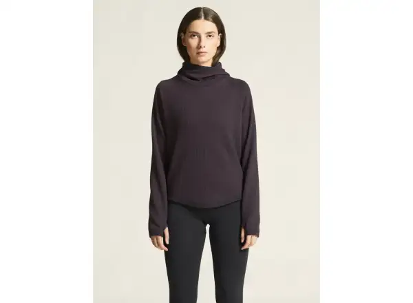 Craft Grid Hood Damen Kapuzenpullover violett