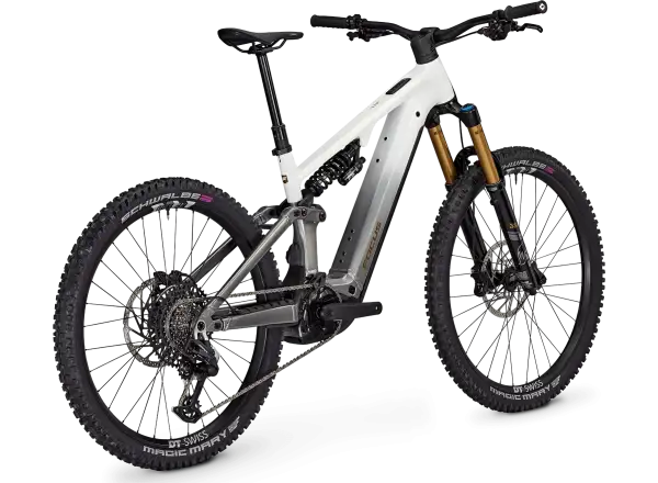 Focus E-Mountainbike – SAM2 6.9 600 Wh White/Steelgrey