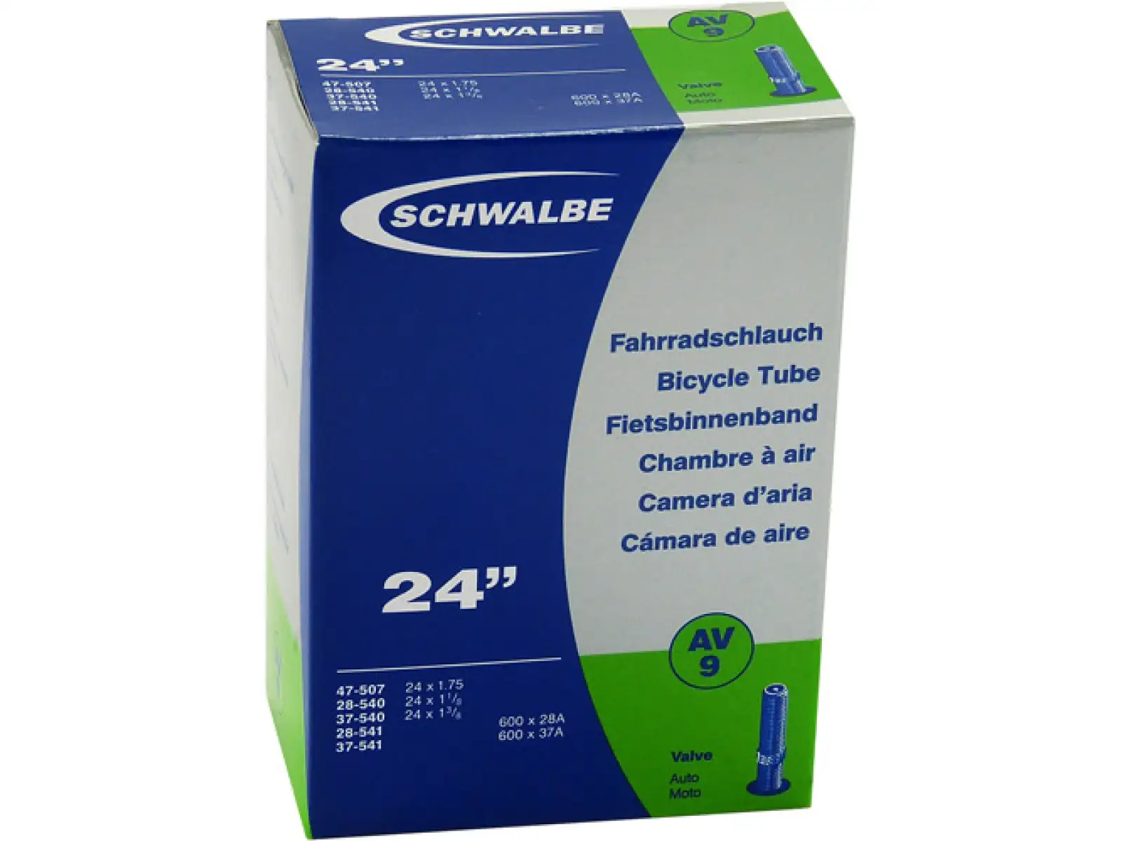 Schwalbe Schlauch MTB 24x1 3/8 - 1,75" (Nr.9)