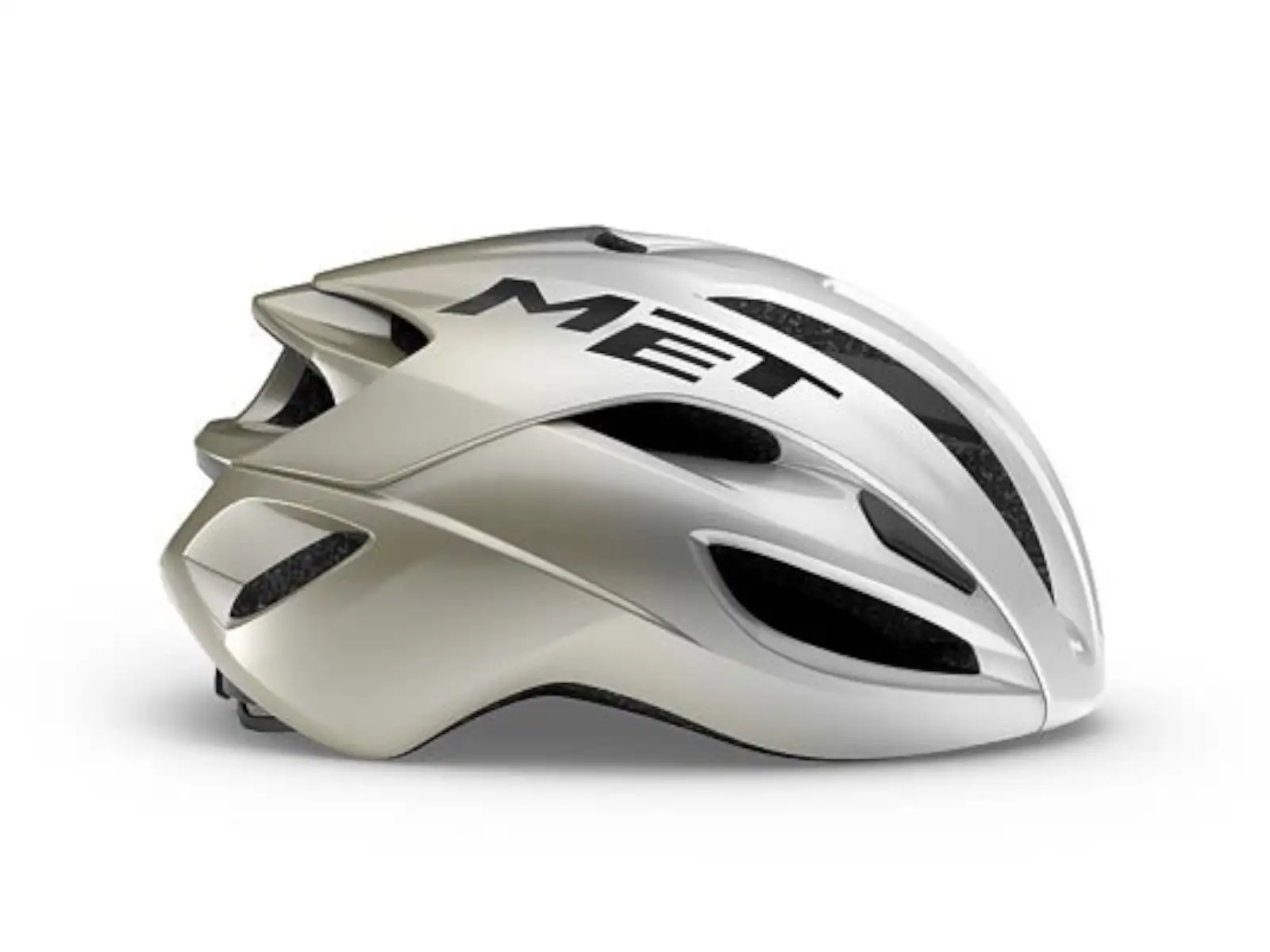 MET Rivale MIPS Helm Silver Gray/Glossy