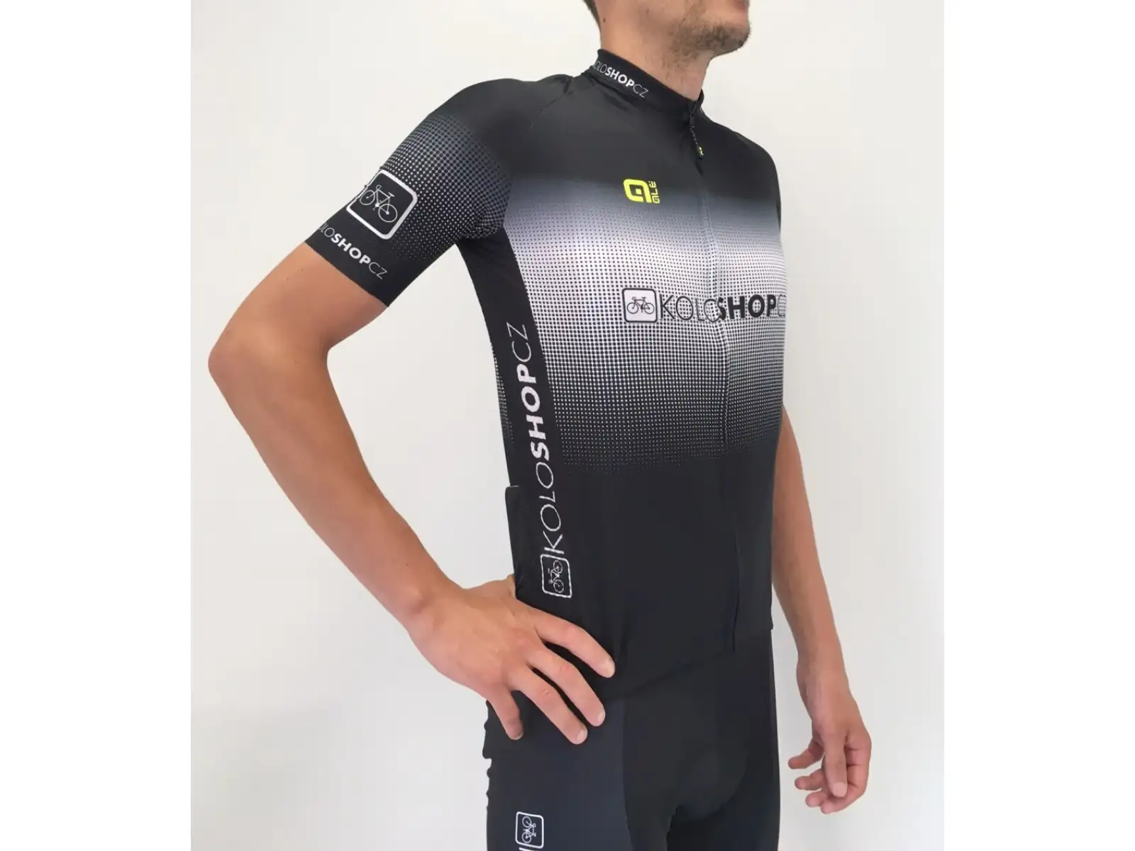 Alé Prime Herren Kurzarmtrikot Koloshop schwarz