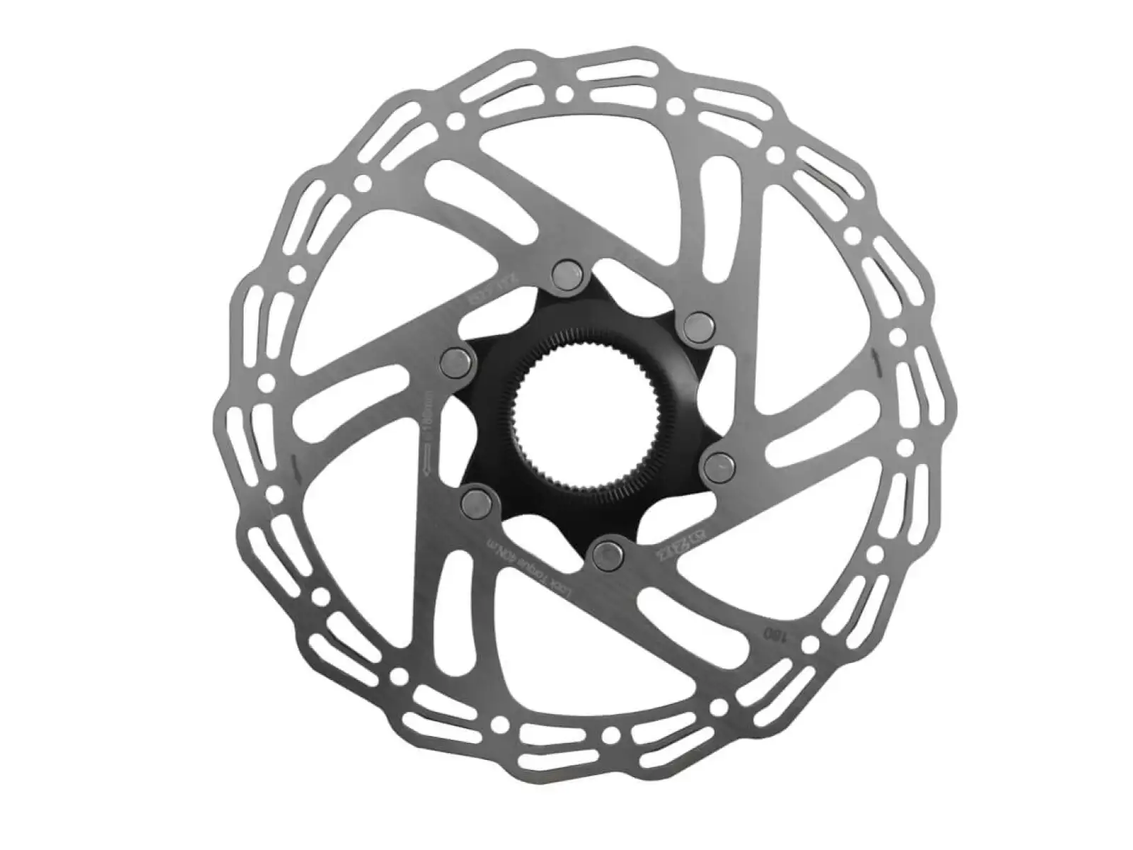 A2Z TY-160CLK Bremsscheibe Centerlock Schwarz