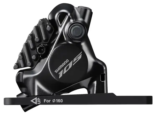 Shimano 105 BR-R7170 hydraulischer Bremssattel vorne, Flat Mount, schwarz