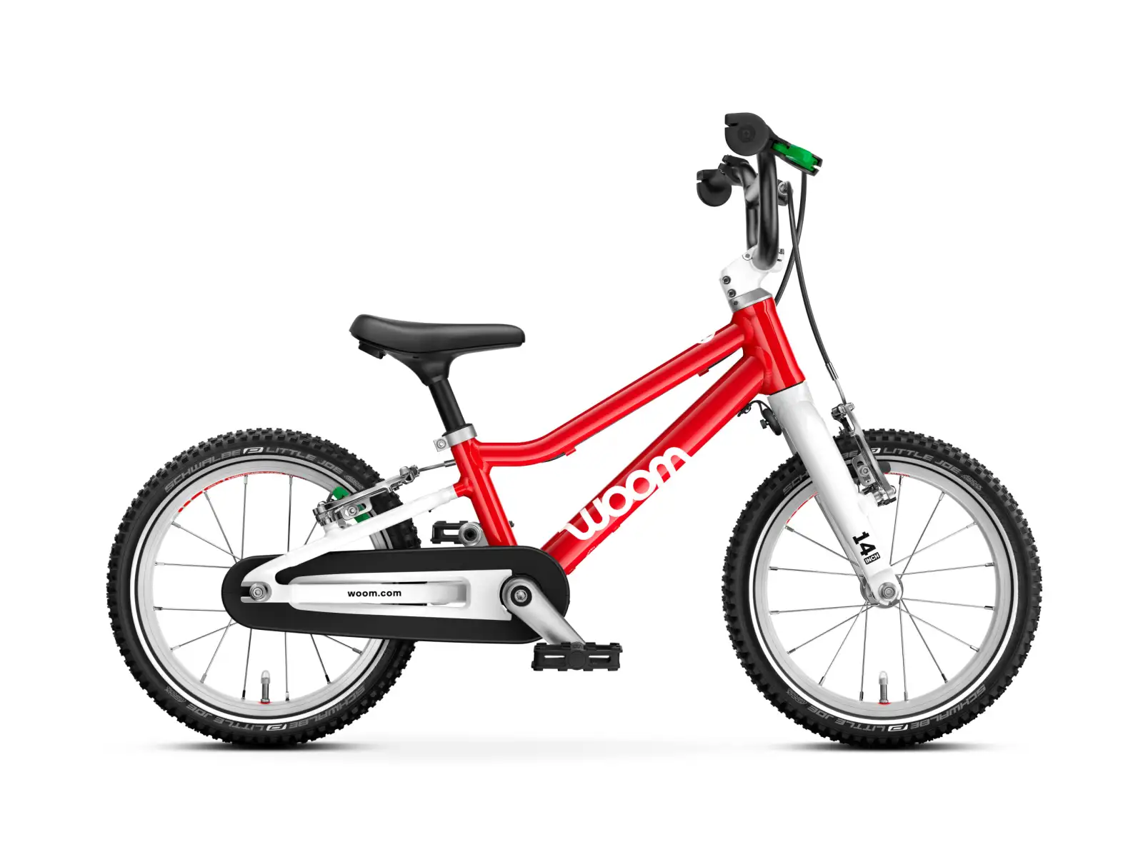 Woom GO 2 Red 14 Kinderfahrrad