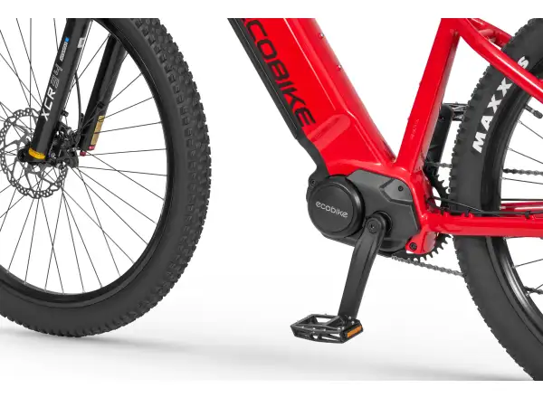 Ecobike RX 500 960 Wh schwarz rotes Mountain E-Bike