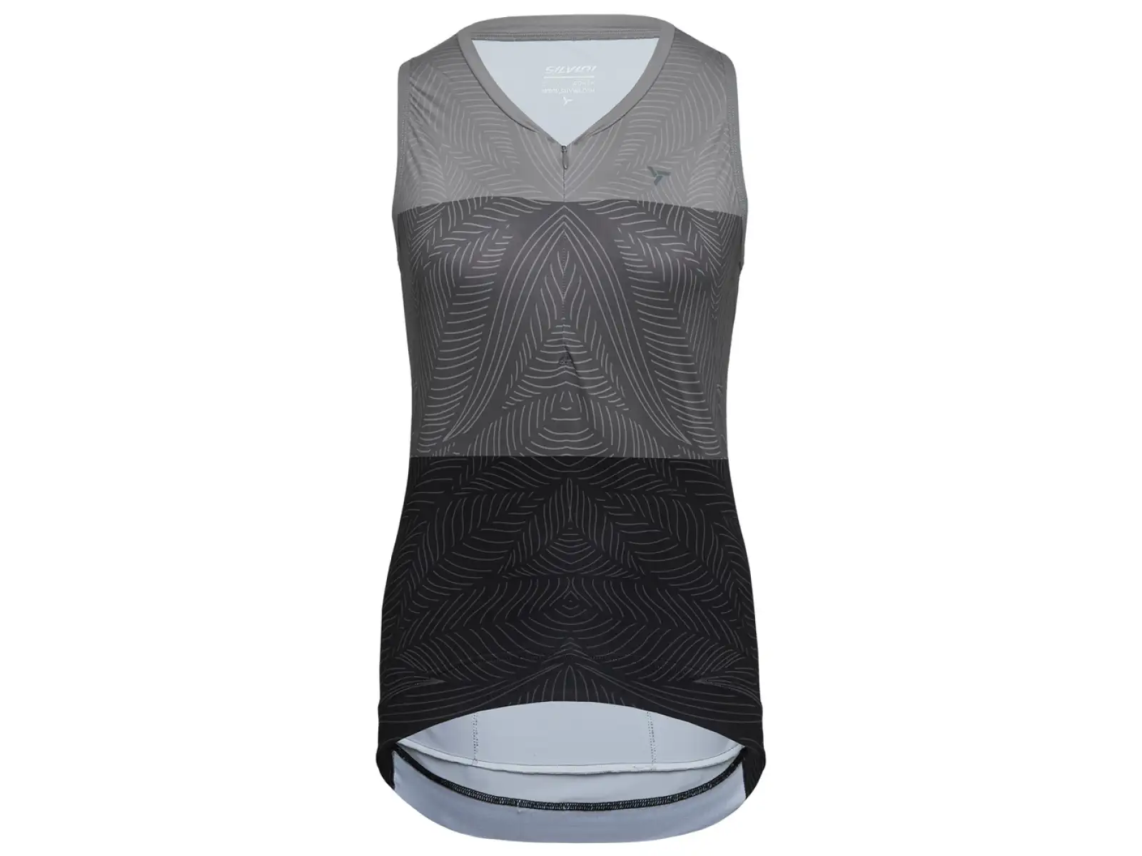 Silvini Escolca Damen ärmelloses Trikot Schwarz/Anthrazit