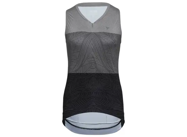 Silvini Escolca Damen ärmelloses Trikot Schwarz/Anthrazit