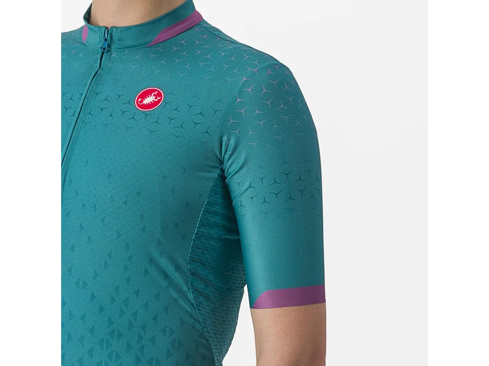 Castelli Pezzi Damen Kurzarmtrikot quetzal green