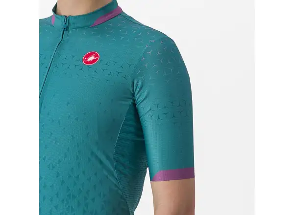Castelli Pezzi Damen Kurzarmtrikot quetzal green