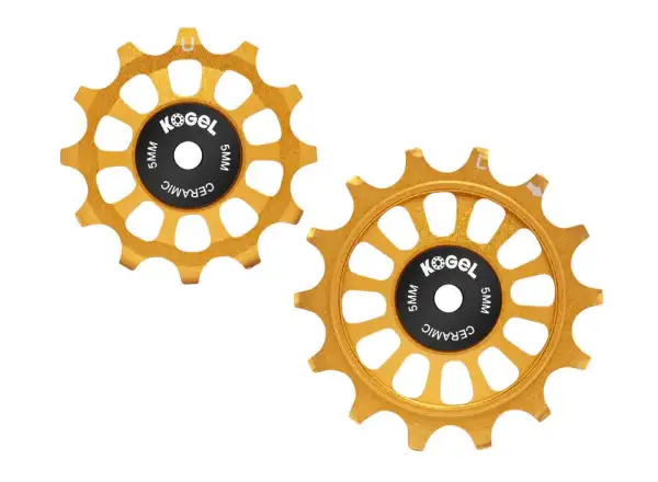 Kogel Straßenlager Vollkeramik für Shimano Dura Ace / Ultegra 12/14 Z. Gold