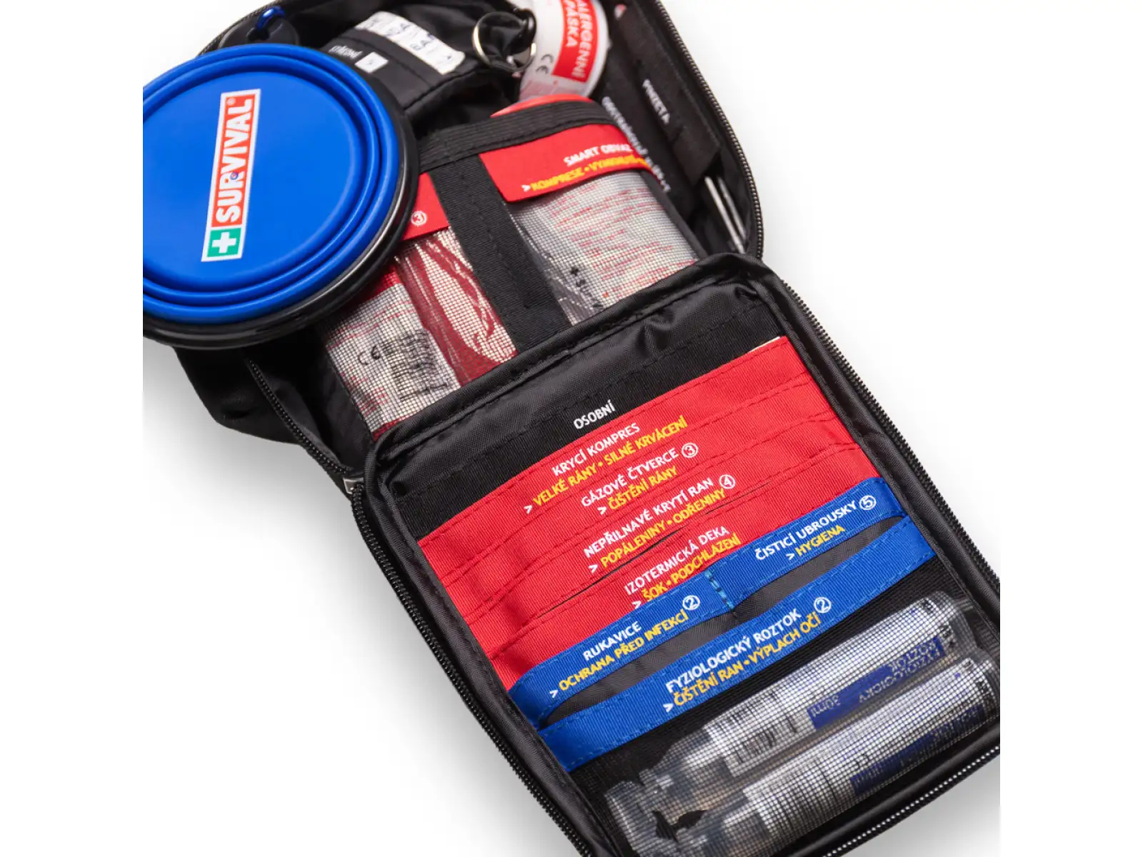 Survival First Aid Kit PET professionelle Erste-Hilfe-Tasche