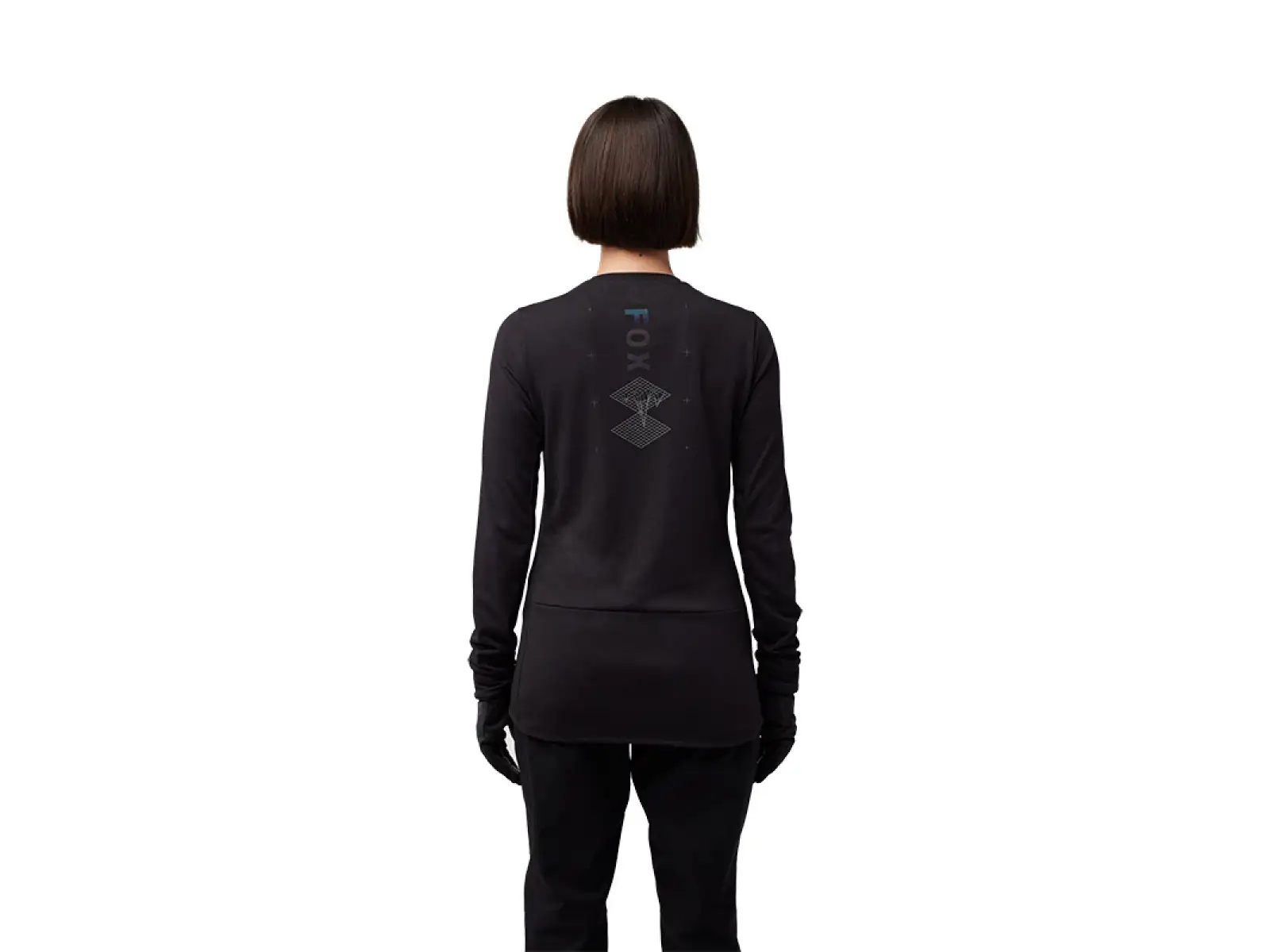 Fox Ranger Dr Md Lunar Damen Langarmtrikot Schwarz