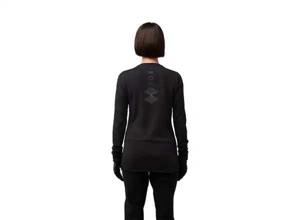 Fox Ranger Dr Md Lunar Damen Langarmtrikot Schwarz