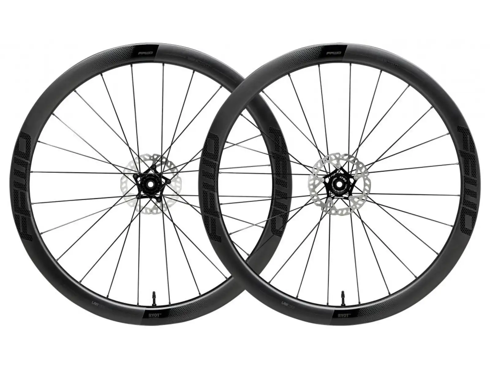 FFWD RYOT77 DT240 2:1 EXP Straßenrad Laufräder Drahtreifen Mattschwarz Nuss Sram XDR