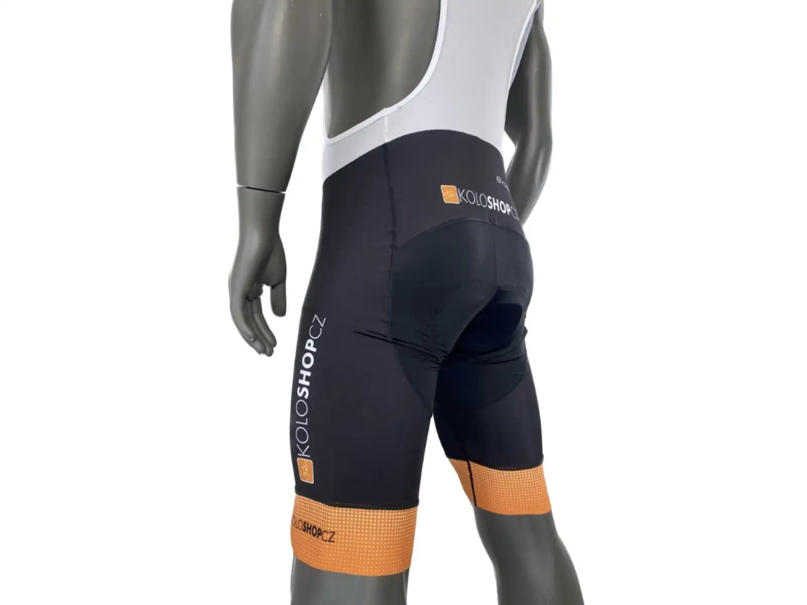 Koloshop Force Herren Shorts mit Einsatz und Träger orange