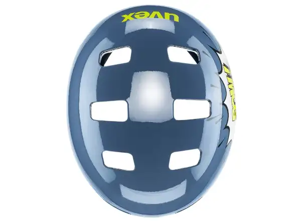 Uvex Kid 3 Kinderhelm Stone Blue/Pow