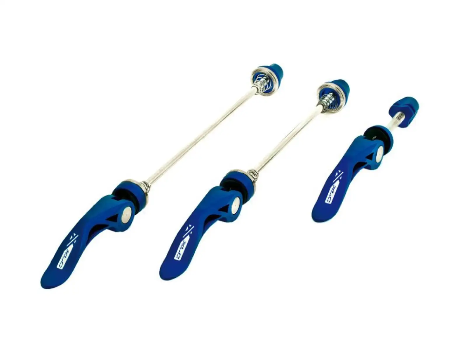 XLC QR-L05 Colour-Edition Schnellspanner-Set blau