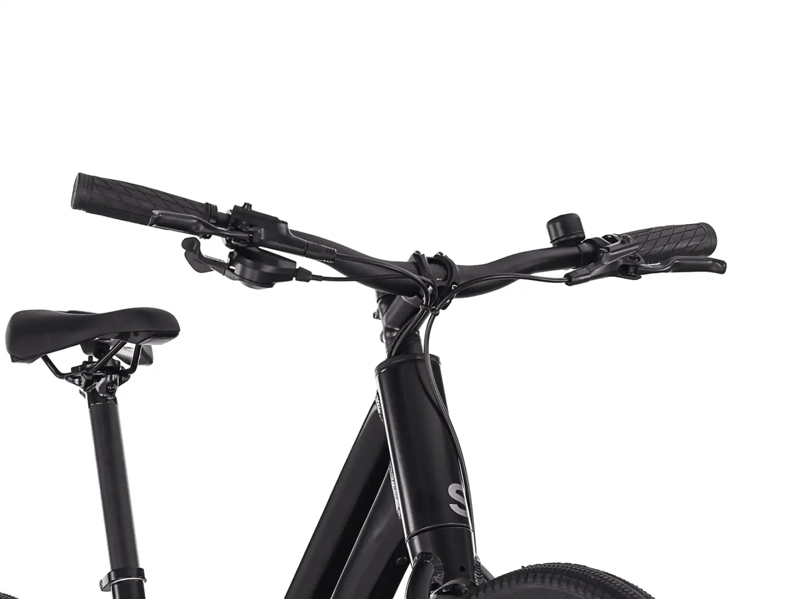 Superior Blox 6.4 MS Stadtfahrrad mattschwarz