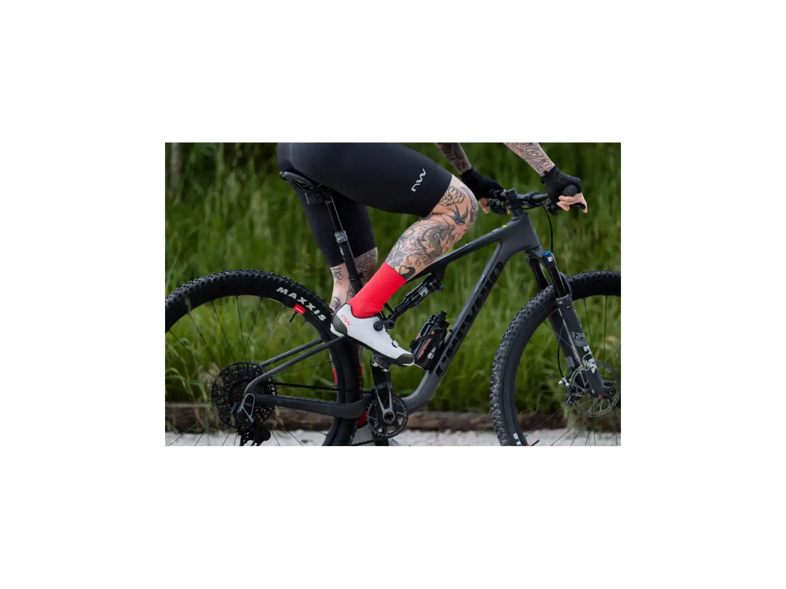 Northwave Razer Herren MTB Schuhe Light Grey/Forest Green