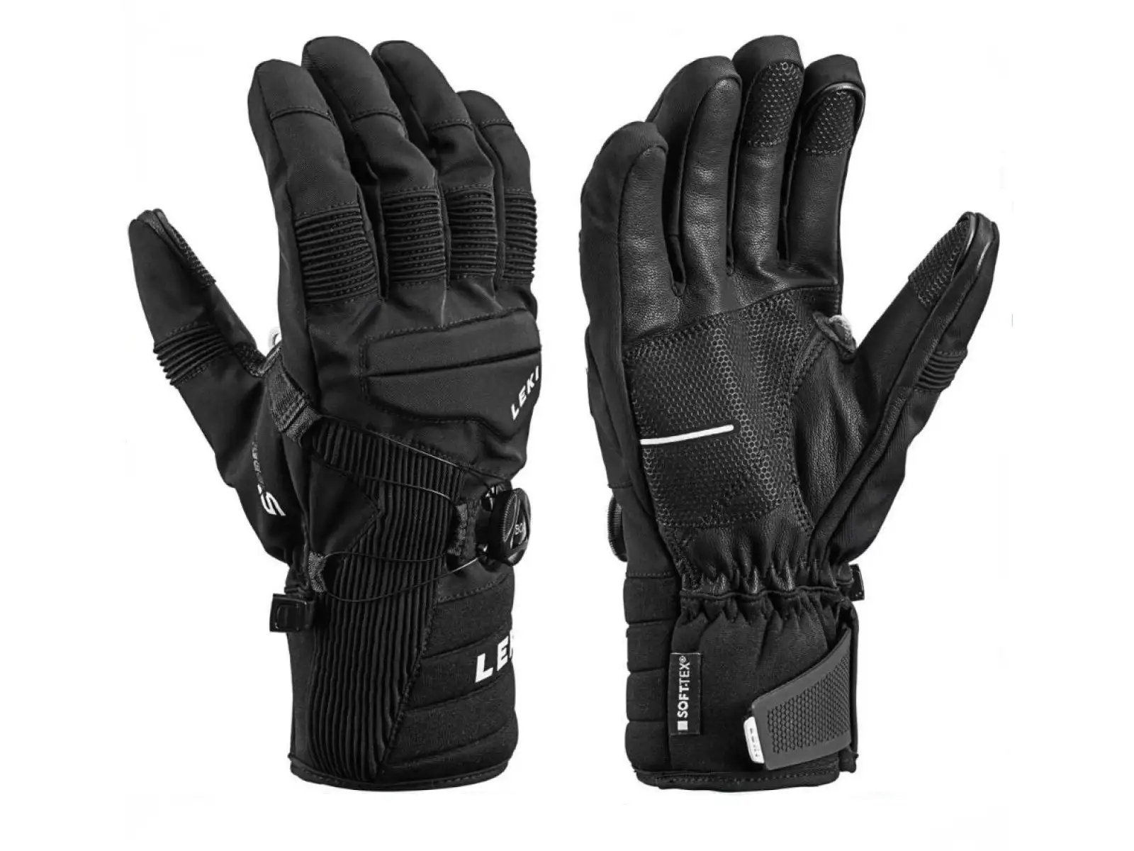 Leki Progressive Tune S Boa® MF Touch Skihandschuhe Black
