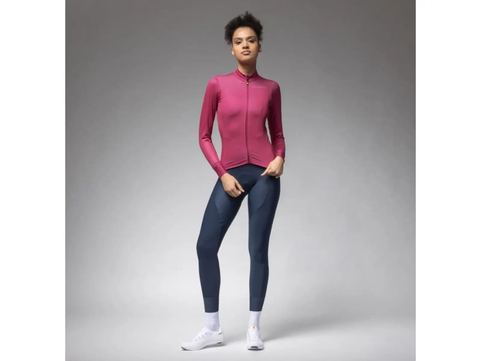 Alé PR-E Follow ME 2.0 Damen Langarmtrikot Raspberry