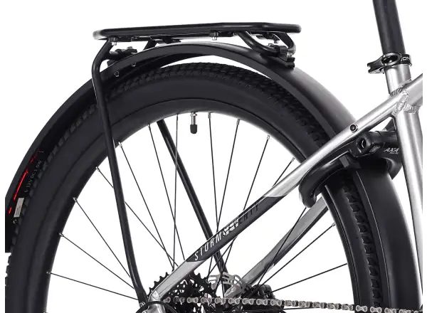 Rock Machine eSTORM 70 TOUR E-Mountainbike Gloss Silver/Black/Grey