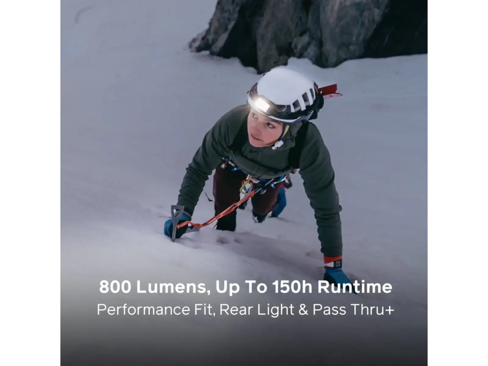 BioLite Headlamp 800 Pro Stirnlampe Grau/Schwarz