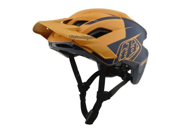 Troy Lee Designs Flowline SE MIPS Helm Hydro Mustard / Black Iris